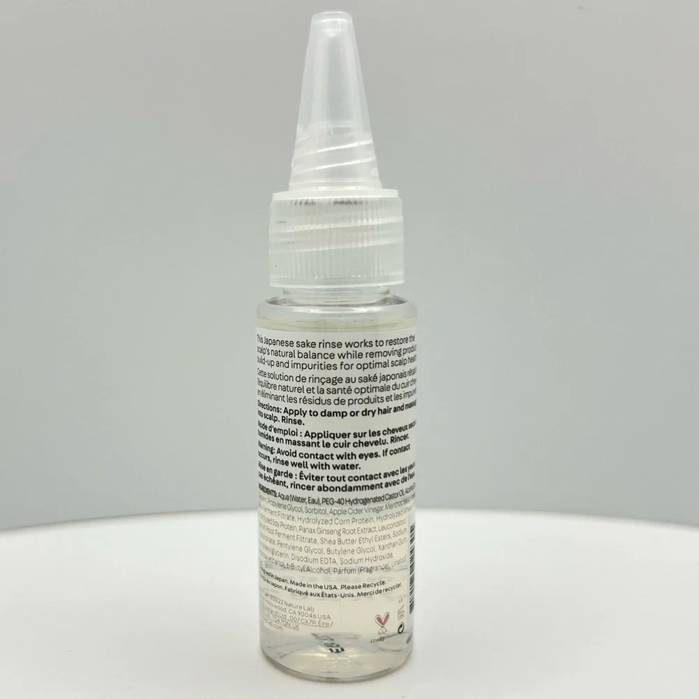🦋$5 ~ Nature Lab Tokyo Perfect Clean Scalp Balancing Sake Rinse ~ NEW - Picture 2 of 6